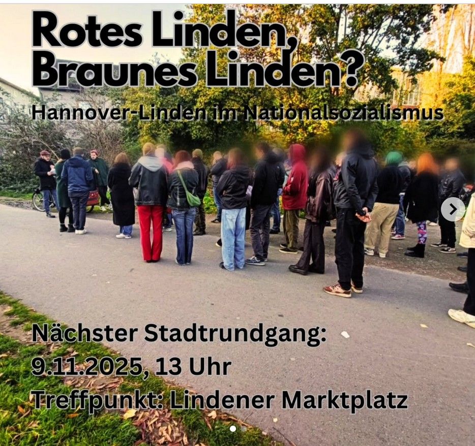 Stadtteilrundgang Rotes Linden, Braunes Linden?