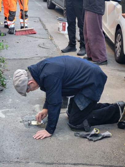 Stolpersteinverlegung Bredenbecker Straße 4