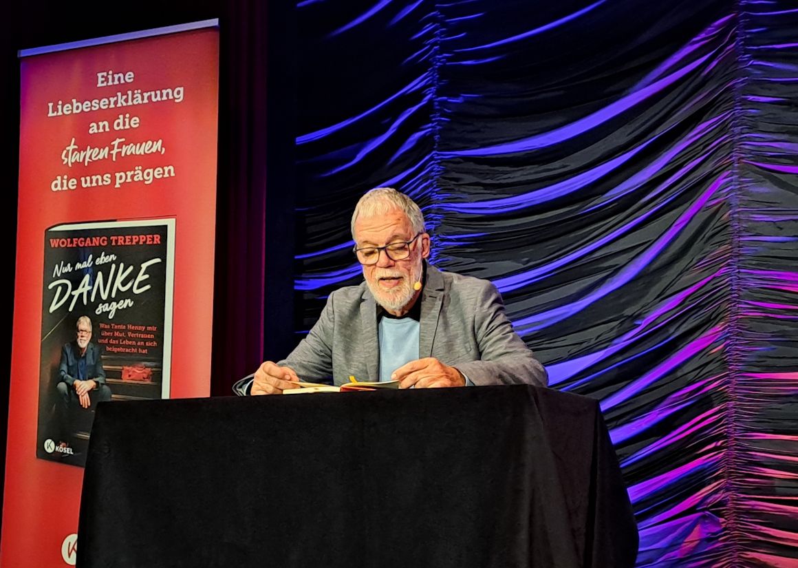 Wolfgang Trepper liest aus seinem ersten Buch