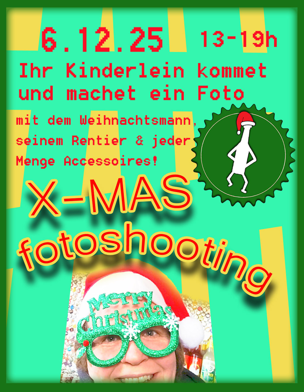 X-Mas-Fotoshooting beim GetränkeKult Linden