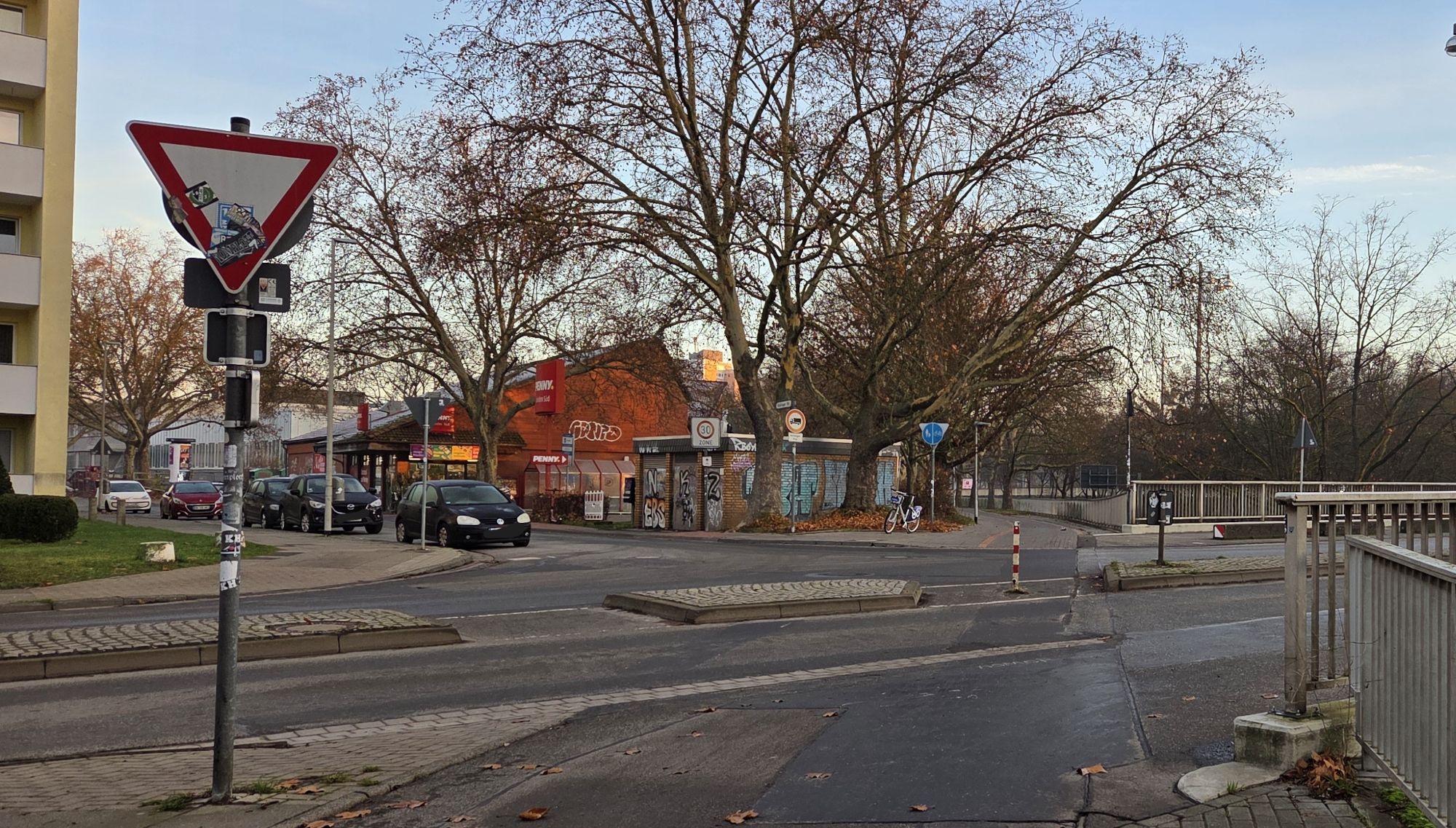 Kreuzung Ricklinger Straße Ecke Fischerhof