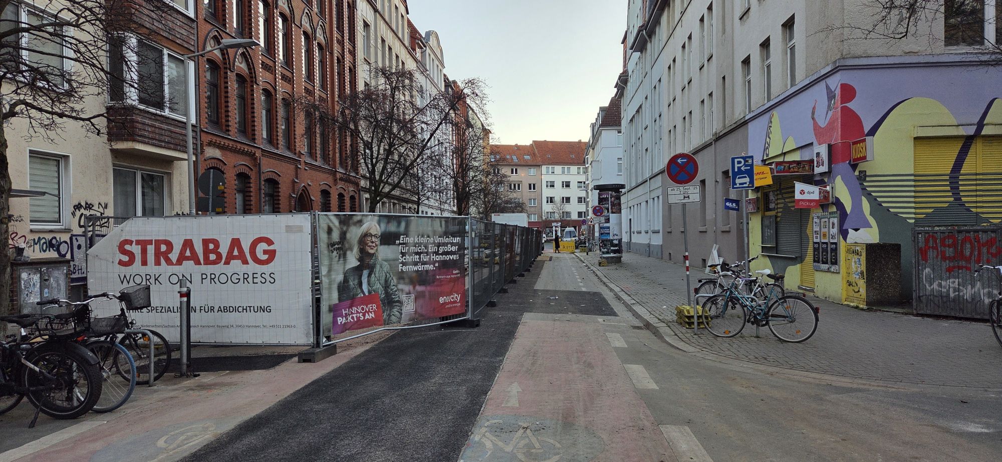 Noltestraße in Linden-Nord