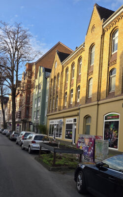 Baumscheibe in der Deisterstraße