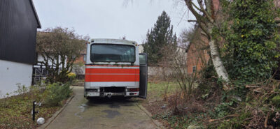 Ein Bus zum Ausschlachten