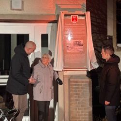 Stadttafel an der Gedenkstätte Ahlem