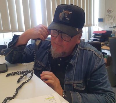 Werkstattleiter Kai Schulze ist mit viel Engagement bei der Sache