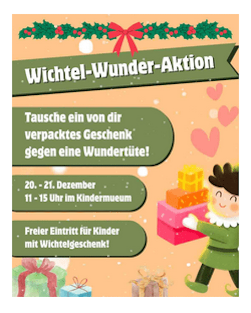 Schenken und beschenkt werden