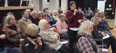 Anwohnende der Drägerwiese in Linden-Süd