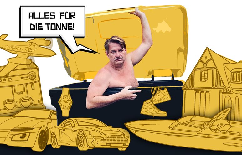 Peter Trabner spielt Diogenes 2.0 oder Alles für die Tonne