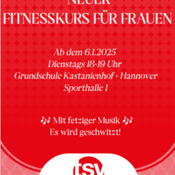 Neuer Fitnesskurs für Frauen in Limmer