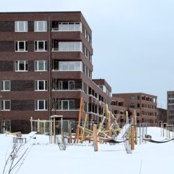 Verschneiter Spielplatz 2026