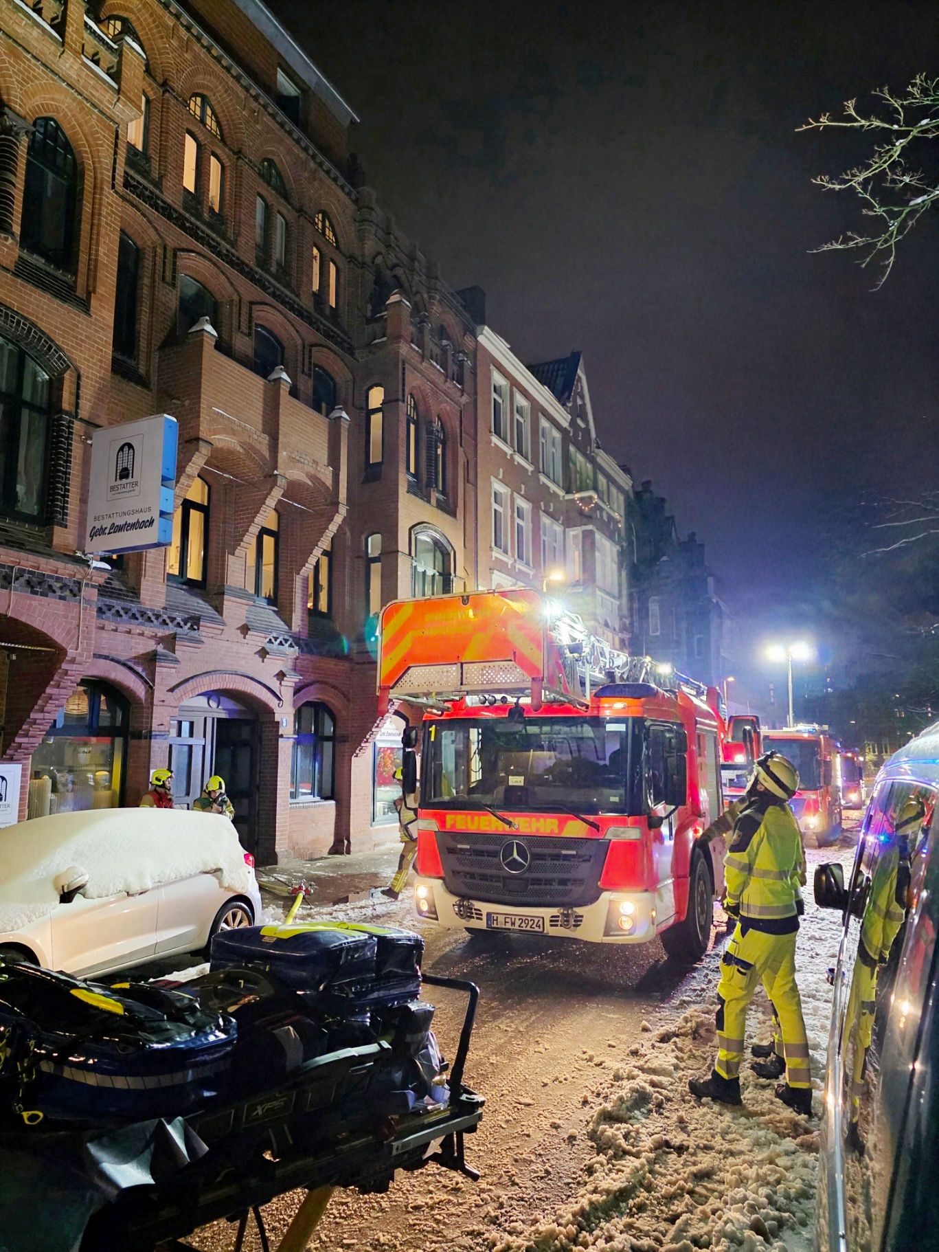 Wohnungsbrand Teichstraße