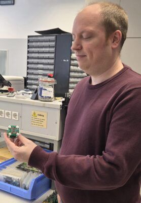 Laborleiter Patrick Discher