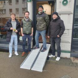 Nico Walter, Fotograf Daniel George, Stefan Rose und Carsten Tech