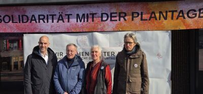 Oberbürgermeister Belit Onay beim Kulturtreff Plantage