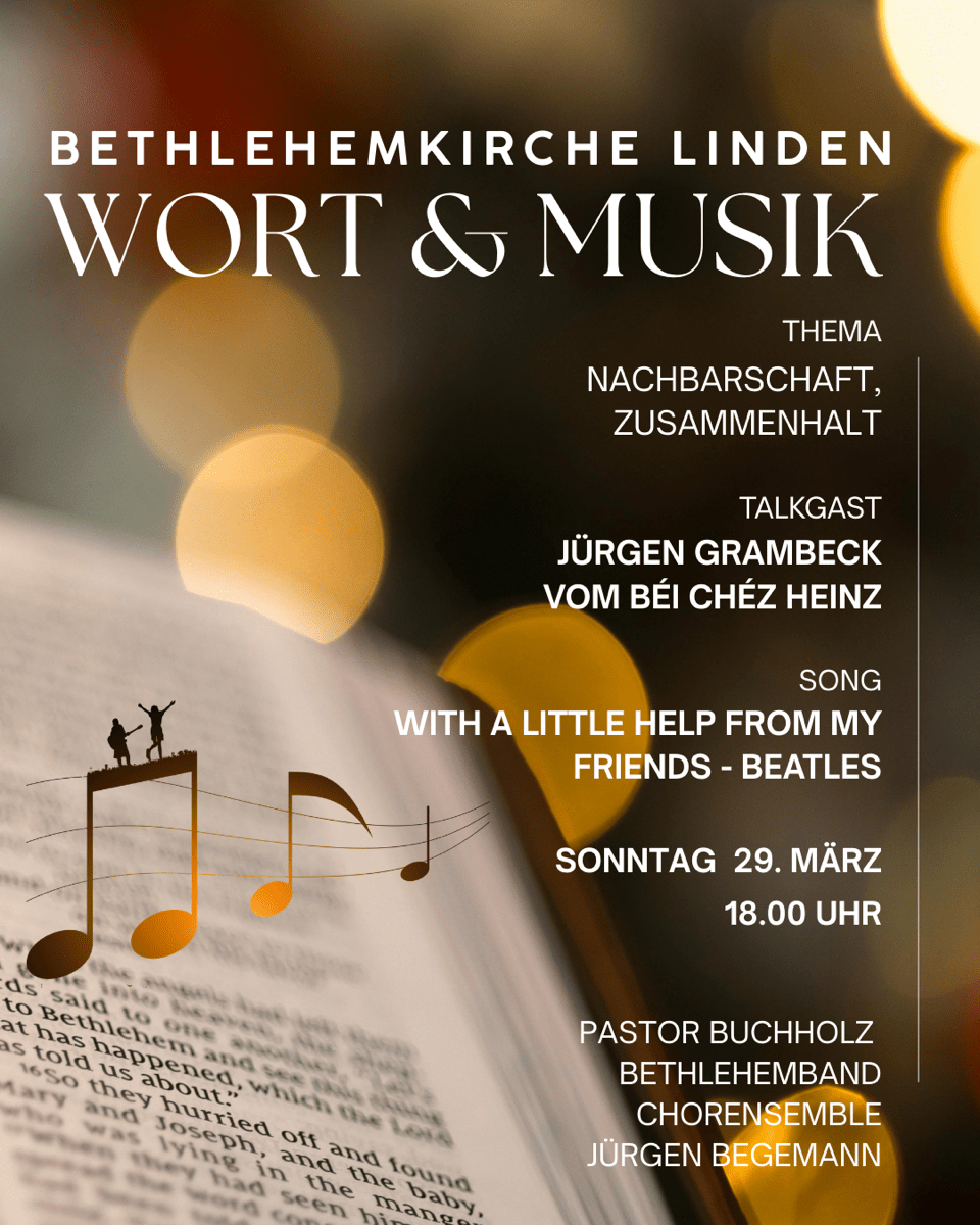 Béi Chéz Heinz zu Gast im Gottesdienst