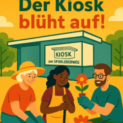 Der Kiosk blüht auf