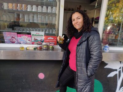 Minztee im "Viertel am Vollkspark" in Linden-Süd