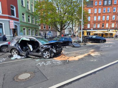 Unfall Selmastraße Ecke Fössestraße