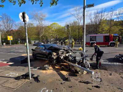 Unfall Selmastraße Ecke Fössestraße