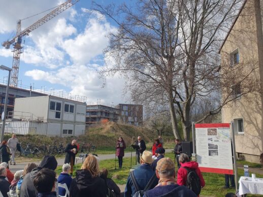 Gedenkfeier in der Wasserstadt Limmer am 10.04.2026