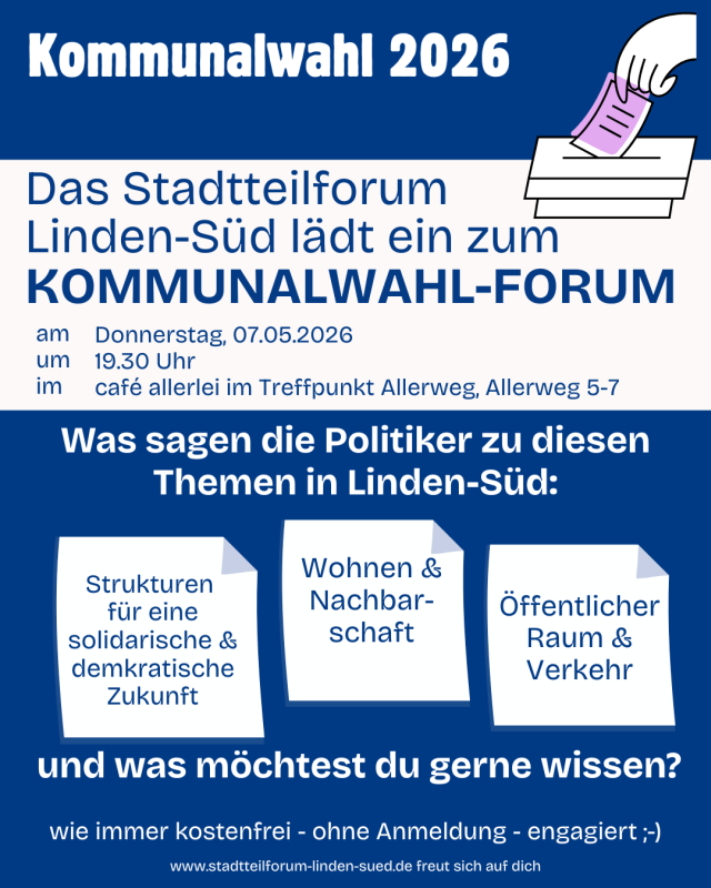 KOMMUNALWAHLFORUM