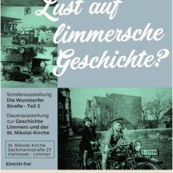 Lust auf limmersche Geschichte? Ausstellung auf der Empore St. Nikolai Kirche Limmer