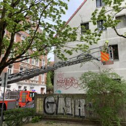 Wohnungsbrand in der Albertstraße 20