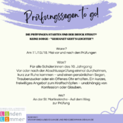 Prüfungssegen