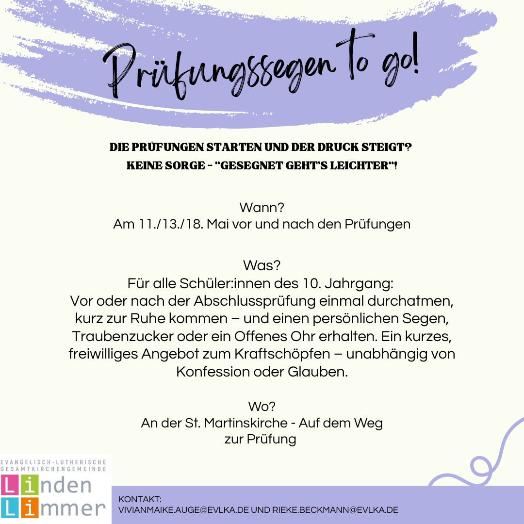 Prüfungssegen