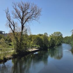 Die Plattformen hat die Stadt angelegt