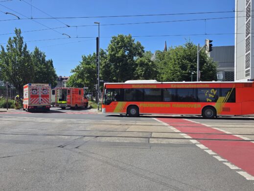 Großraumrettungswagen der Feuerwehr