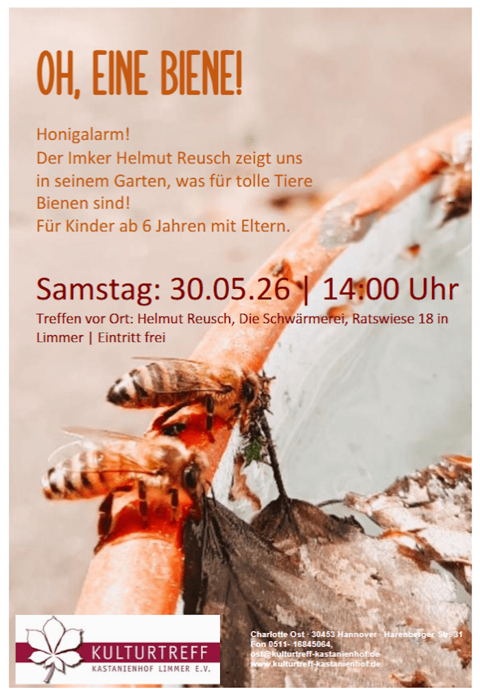 Oh, eine Biene! - Honigalarm!