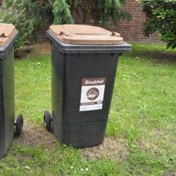 Zwei Modelle der Biotonne - gesehen in Limmer