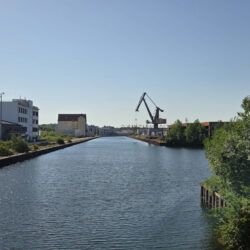 Stichkanal ist nur offen für Binnengüterschiffe und Schubverbände
