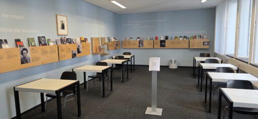 Hannah-Arendt Leseraum in der Stadtbibliothek Hannover