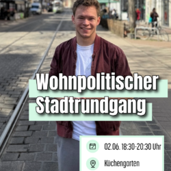 Wohnpolitischer Stadtrundgang durch Linden