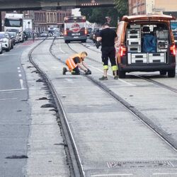 Gleisreparatur Davenstedter Straße