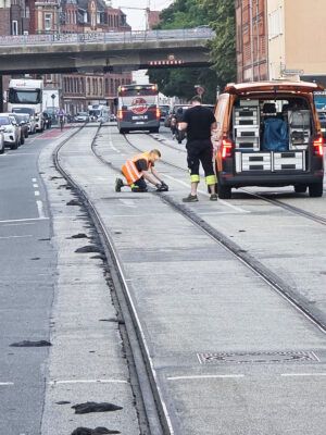 Gleisreparatur Davenstedter Straße