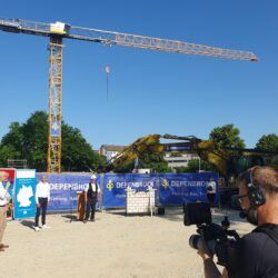 Großes Medieninteresse am Festakt in Limmer mit OB Belit Onay