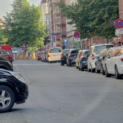 Teil der Rennstrecke am Kötnerholzweg