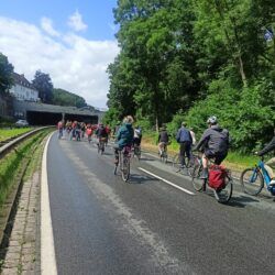 WESTprotest auf dem Westschnellweg am 13.06.2026