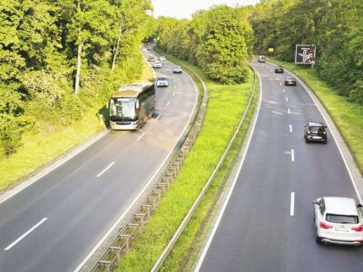 Ist-Zustand Westschnellweg in Höhe Lindener Berg