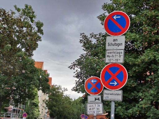 Halteverbot beim Hannover Crit