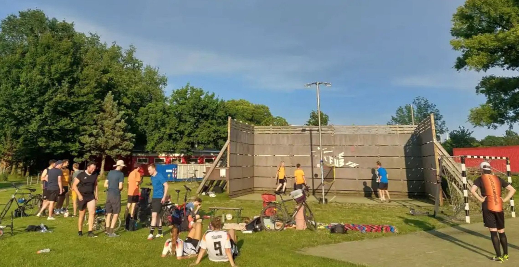 Erstes Fußballwandtennis-Wochenende bei der SG 74 - Tag 2