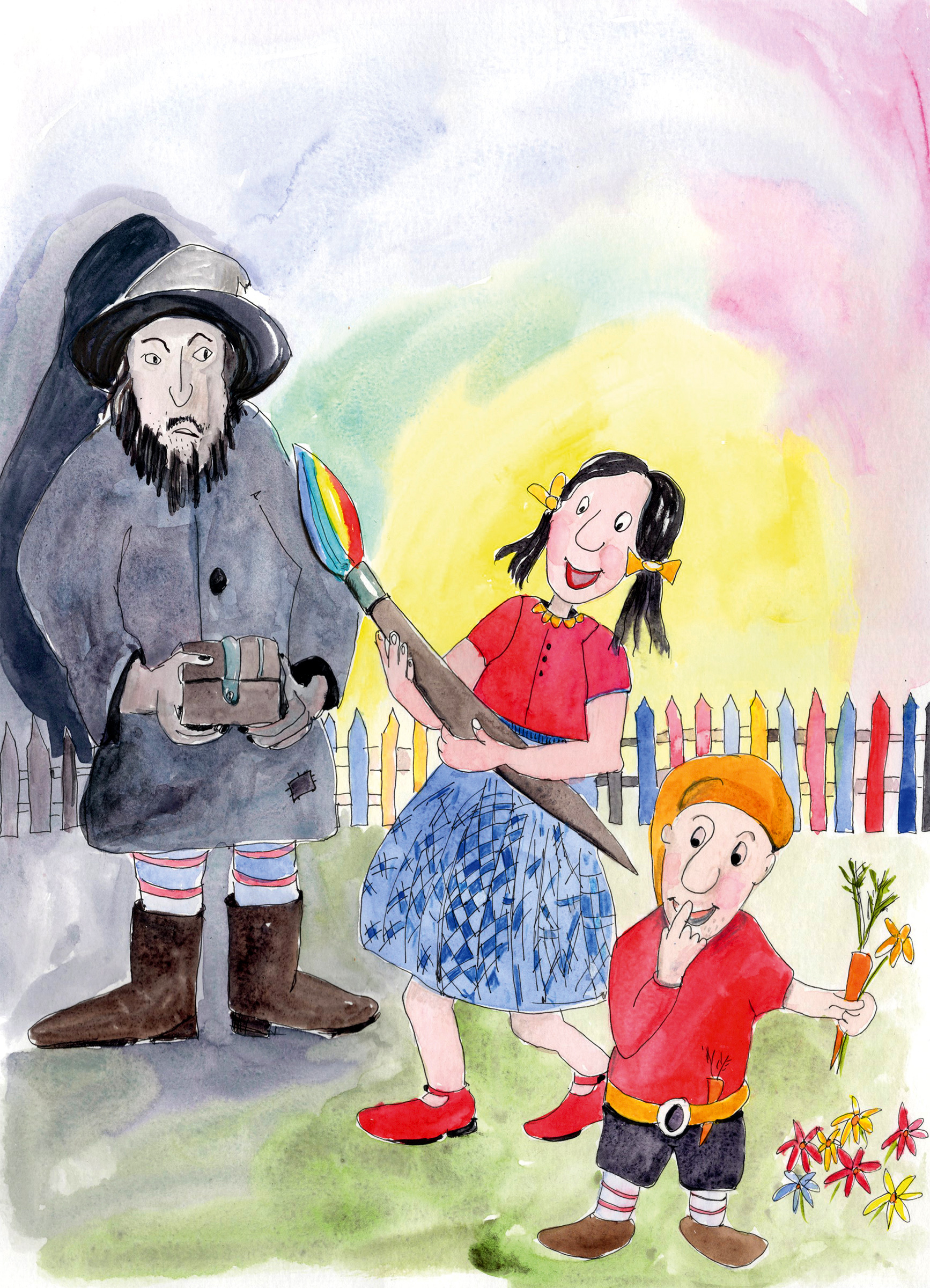 „DER VERLORENE FARBENGARTEN“ Ein Kindertheaterstück von Theater Verbindet e.V.