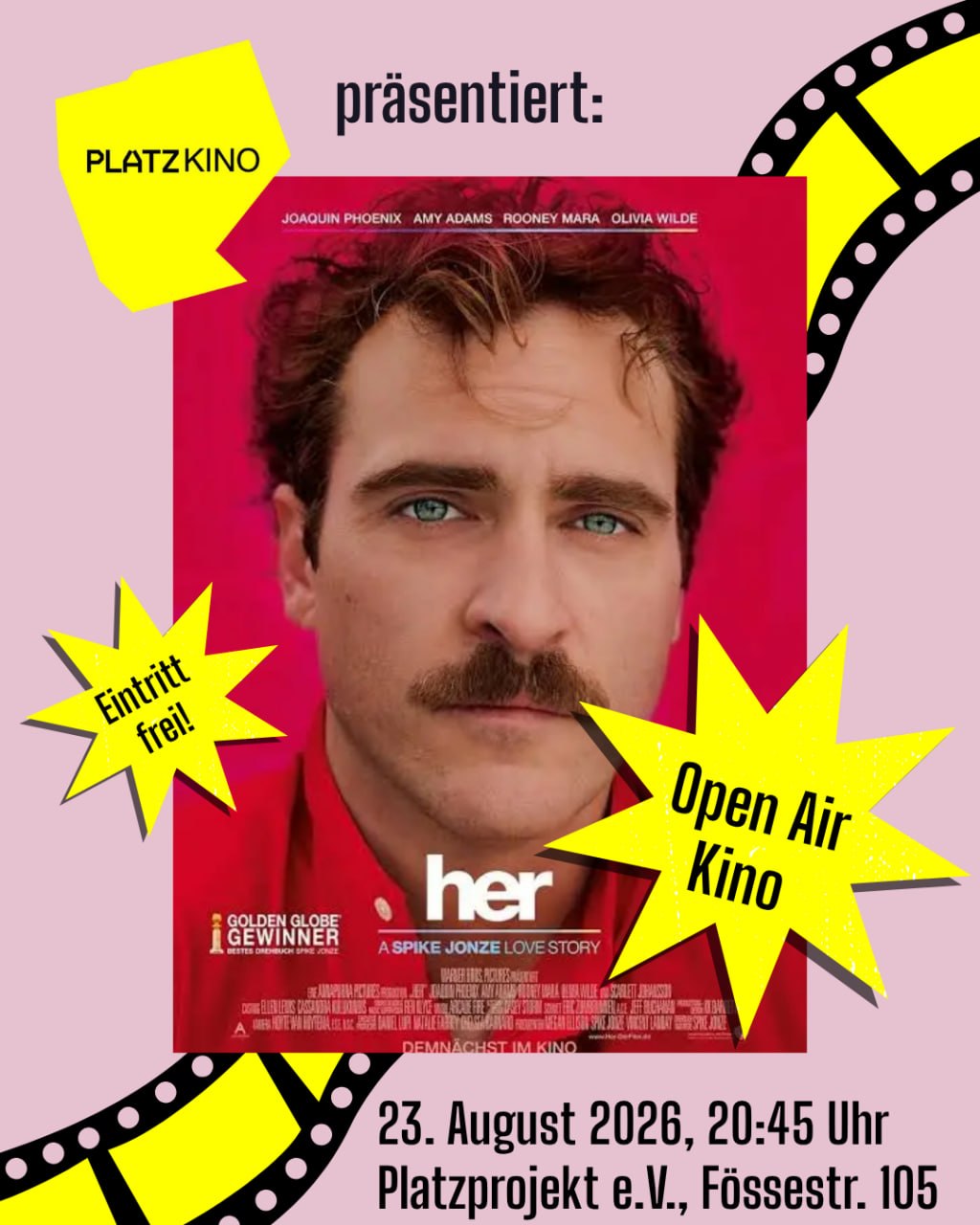 PLATZKino Open Air - "Her"