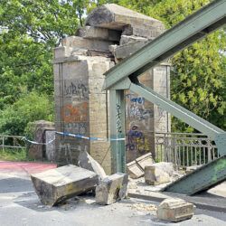Erheblicher Schaden an Brücke Eichenbrink in Limmer
