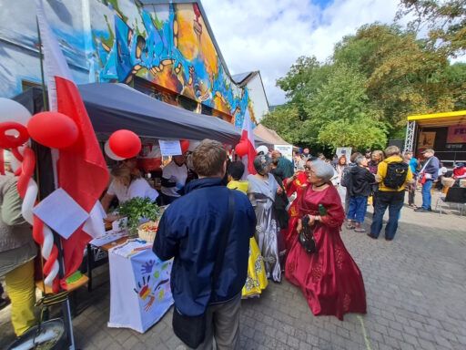 Farbenfroh beim Fest der Vielfalt