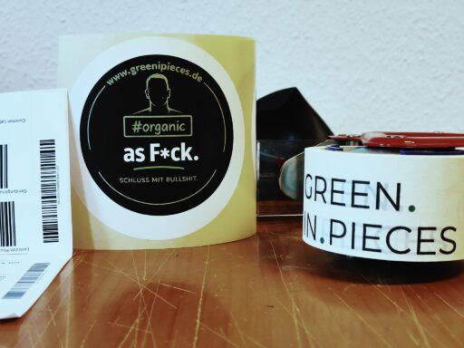 green-in-pieces Lager-Versand
